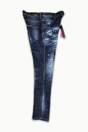 BARMORE Herren Slim-Fit Jeans mit Used-Waschung – Modell 06-015-1