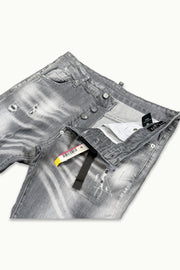 BARMORE 06-017-2 Herren Jeans – Grau Used Look