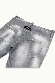 BARMORE 06-017-2 Herren Jeans – Grau Used Look