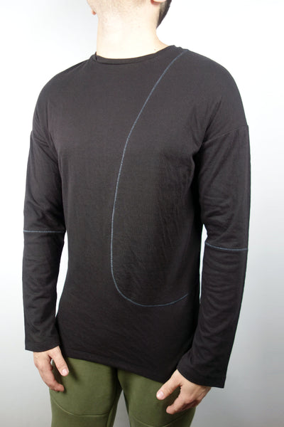 BARMORE Longsleeve Herren Shirt – Minimalistisches Langarmshirt aus Baumwolle