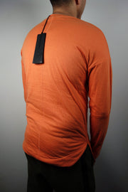 BARMORE Longsleeve Herren – Langarmshirt in Vibrant Orange