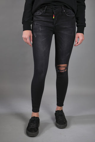 LADY Jeans - Dark Night FEM - BARMORE - 20019-4