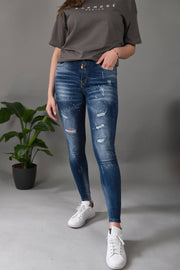 LADY Jeans - Camo Style - BARMORE - 20019-6