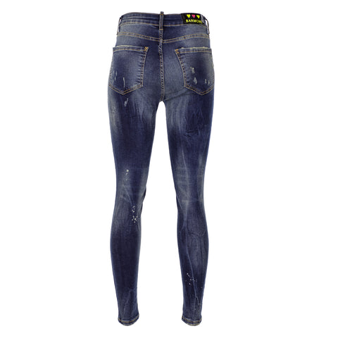 LADY Jeans - Blue Love - BARMORE - Backside