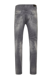 MEN Jeans - Smile - Grey Happy - BARMORE