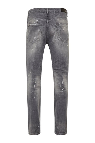 MEN Jeans - Smile - Grey Happy - BARMORE