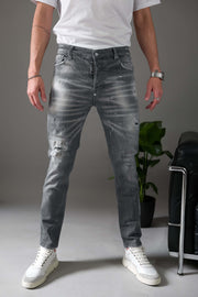 MEN Jeans - Smile - Grey Sand - BARMORE